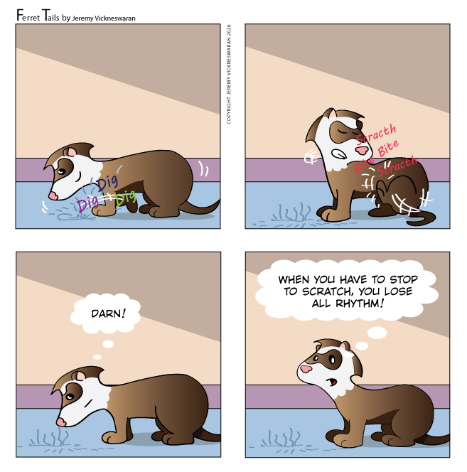 ferret tails May Week 4